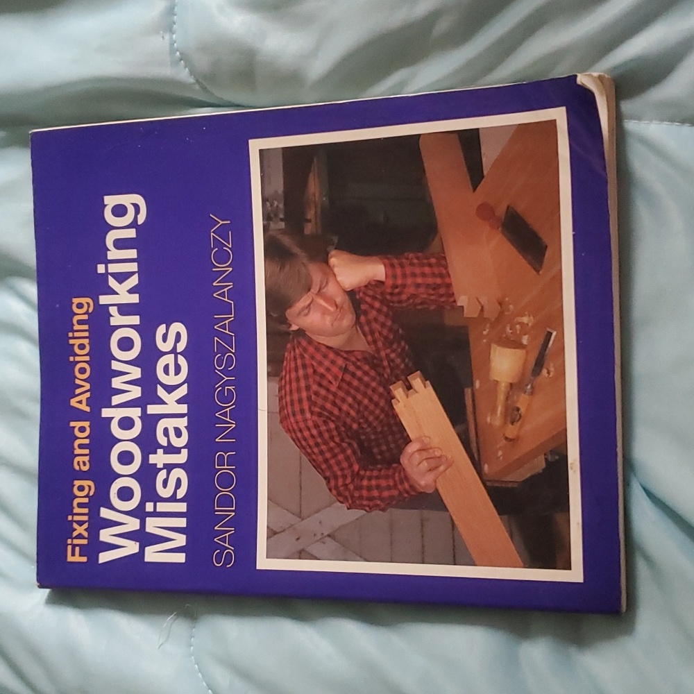 Fixing and avoiding woodworking mistakes book